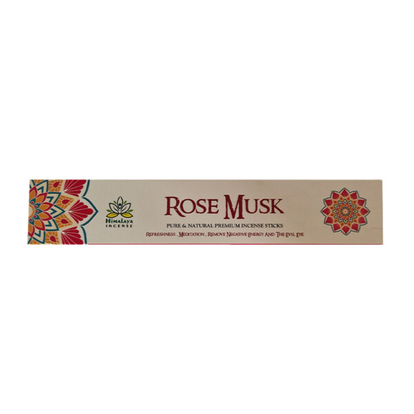 Vonné tyčinky Rose Musk - Himalaya Insence